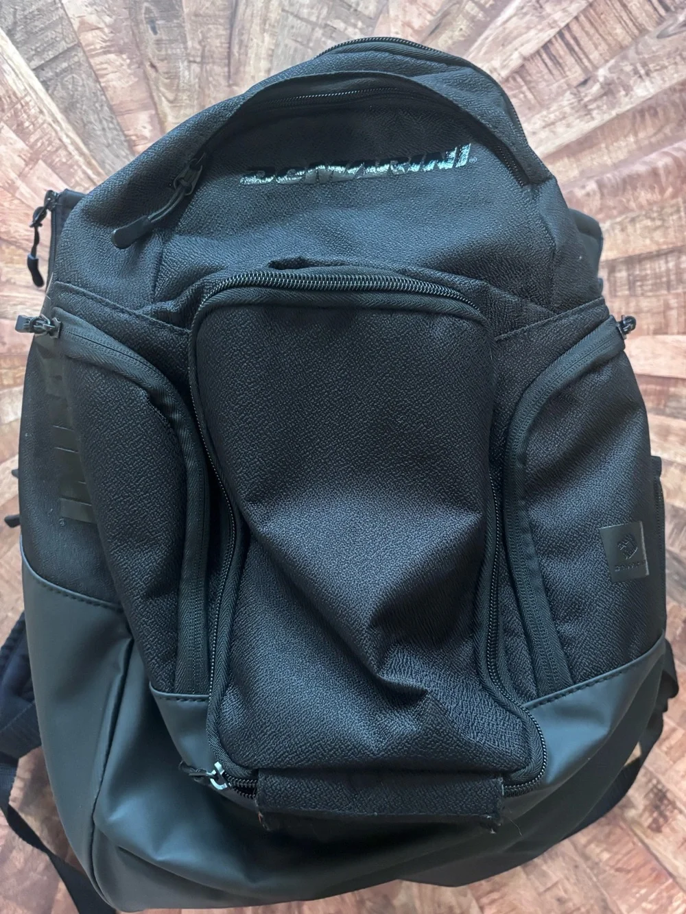 DeMarini Voodoo Baseball Softball Bat Backpack Gear Bag Black Adult